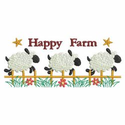 Happy Farm 04 machine embroidery designs