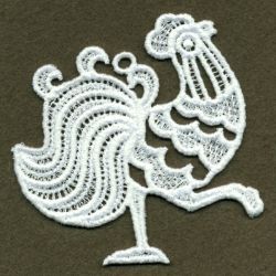 FSL Rooster 02 machine embroidery designs