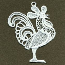 FSL Rooster 09 machine embroidery designs