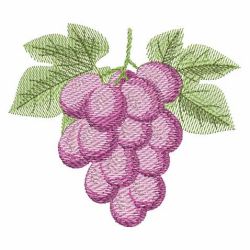 Watercolor Fruits 09(Sm) machine embroidery designs