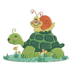 Cute Turtles machine embroidery designs