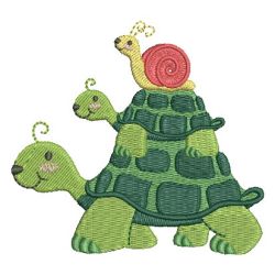 Cute Turtles 03 machine embroidery designs