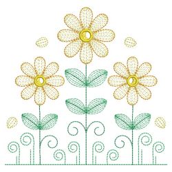 Daisy 06(Md) machine embroidery designs