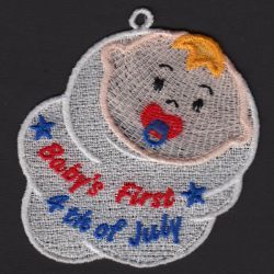 Babys First 4th of July 05 machine embroidery designs