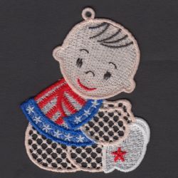 Babys First 4th of July 06 machine embroidery designs
