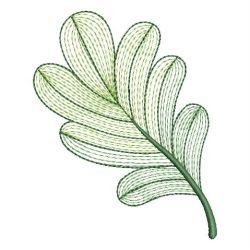 Rippled Leaves 04(Md) machine embroidery designs