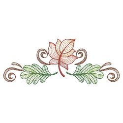 Rippled Leaves 09(Lg) machine embroidery designs
