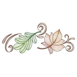 Rippled Leaves 11(Md) machine embroidery designs