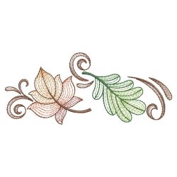 Rippled Leaves 12(Sm) machine embroidery designs