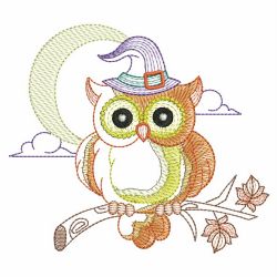 Sketch Owls 02(Md) machine embroidery designs