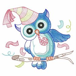Sketch Owls 08(Sm) machine embroidery designs