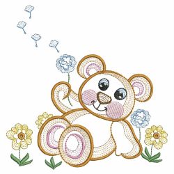Cute Teddy Bear 3 03(Md) machine embroidery designs