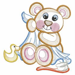 Cute Teddy Bear 3 08(Lg) machine embroidery designs