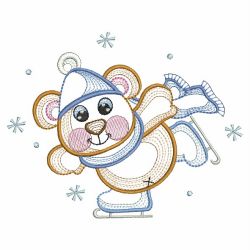 Cute Teddy Bear 3 09(Md) machine embroidery designs