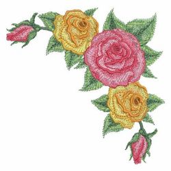 Colorful Roses 2 09(Sm) machine embroidery designs
