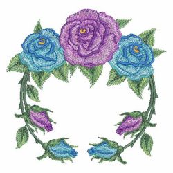 Colorful Roses 2 10(Lg) machine embroidery designs