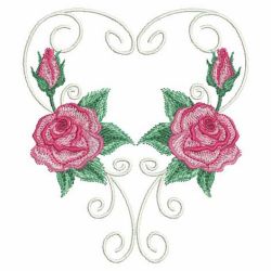 Colorful Roses 2 11(Lg) machine embroidery designs