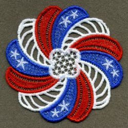 FSL July 4th Doily 01 machine embroidery designs