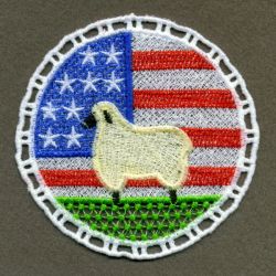 FSL July 4th Doily 06 machine embroidery designs