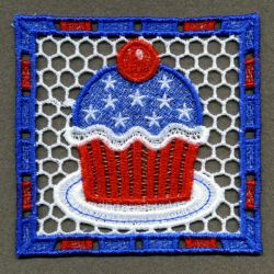 FSL July 4th Doily 09 machine embroidery designs