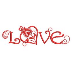 Redwork Valentine Roses 11(Md) machine embroidery designs