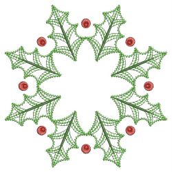 Heirloom Christmas Poinsettia 02(Lg) machine embroidery designs