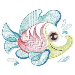 Rippled Sea Animals 10(Md) machine embroidery designs