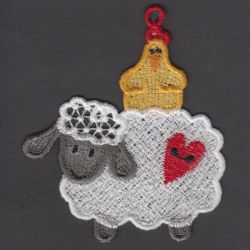 FSL Folk Art Sheep 1 03 machine embroidery designs