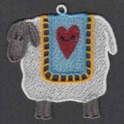 FSL Folk Art Sheep 1 04 machine embroidery designs