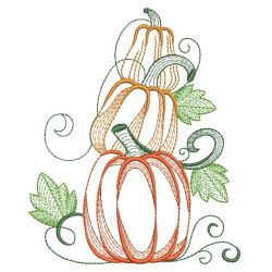 Vintage Autumn Pumpkin 03(Md)