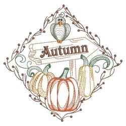 Vintage Autumn Pumpkin 09(Md)