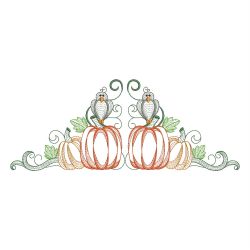 Vintage Autumn Pumpkin 10(Lg)