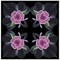 Rose Quilts 4(Md) machine embroidery designs