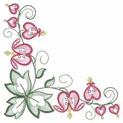 Bleeding Heart 02(Sm) machine embroidery designs