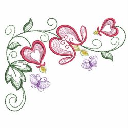 Bleeding Heart 11(Sm) machine embroidery designs