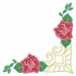 Heirloom Red Roses(Lg) machine embroidery designs