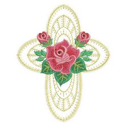 Heirloom Red Roses 04(Lg) machine embroidery designs