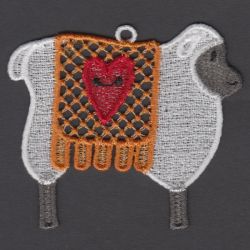 FSL Folk Art Sheep 2 01 machine embroidery designs
