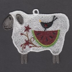 FSL Folk Art Sheep 2 04 machine embroidery designs