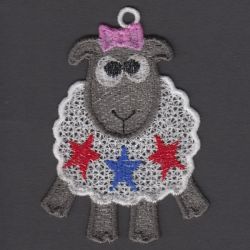FSL Folk Art Sheep 2 05 machine embroidery designs