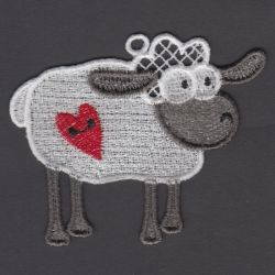 FSL Folk Art Sheep 2 07 machine embroidery designs