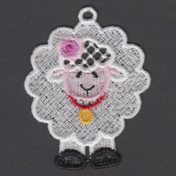 FSL Folk Art Sheep 2 08 machine embroidery designs