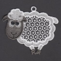 FSL Folk Art Sheep 2 09 machine embroidery designs