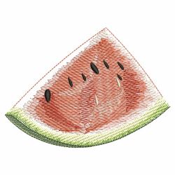 Watercolor Fruits 2 02(Sm) machine embroidery designs