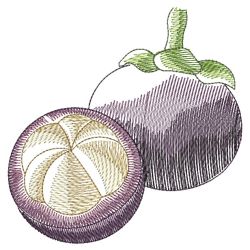 Watercolor Fruits 2 10(Md) machine embroidery designs