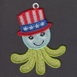 FSL Patriotic Animals machine embroidery designs