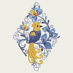 Delft Birds 02(Sm) machine embroidery designs
