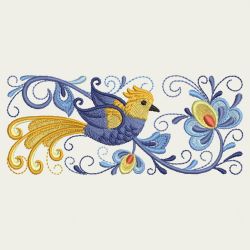 Delft Birds 06(Sm) machine embroidery designs