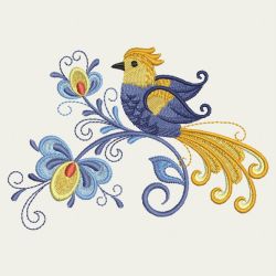 Delft Birds 10(Sm) machine embroidery designs