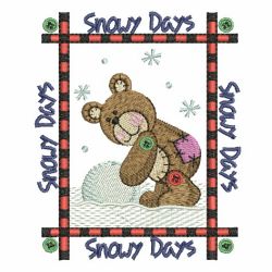 Patchwork Bears machine embroidery designs